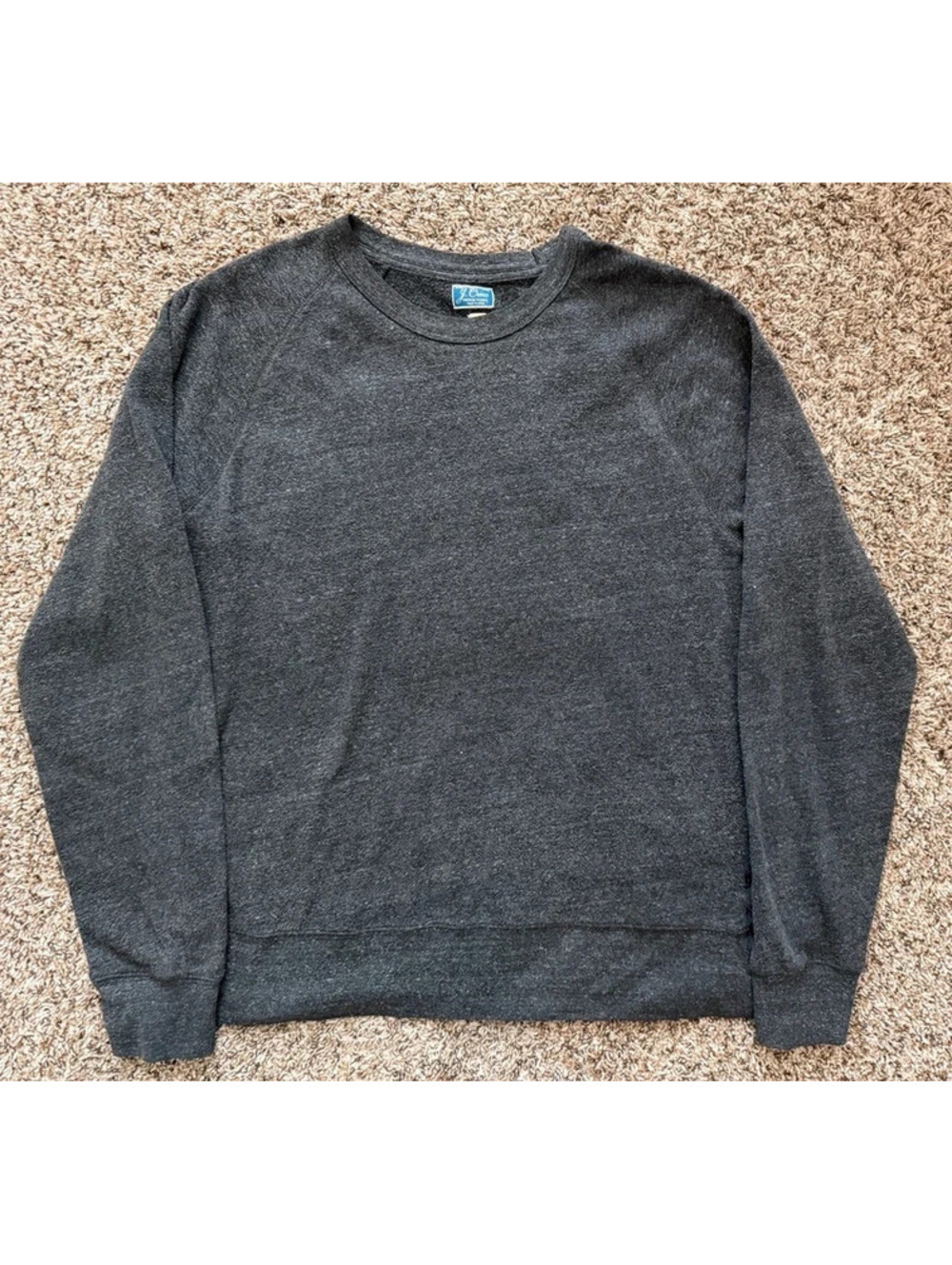 J crew vintage fleece men’s gray sweatshirt xl